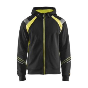 Blåkläder Hooded sweatshirt hele rits Visible - Blaklader - Truien en sweaters, Sweaters