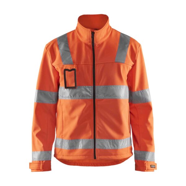 48382517 Blaklader Jas Softshell HIGH VIS - Blaklader - Jassen en bodywarmers