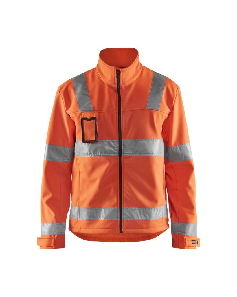 48382517 Blaklader Jas Softshell HIGH VIS - Blaklader - Jassen en bodywarmers