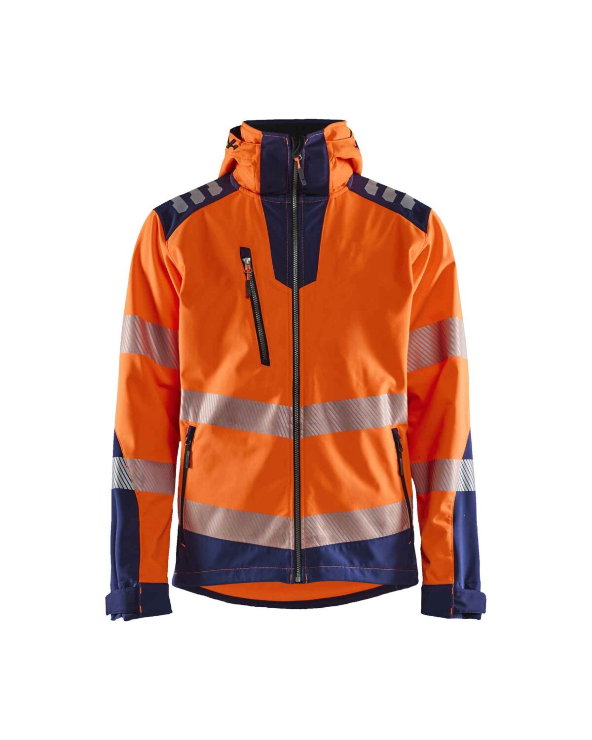 44912513 Blaklader Softshell jack High Vis - Blaklader - Jassen en bodywarmers