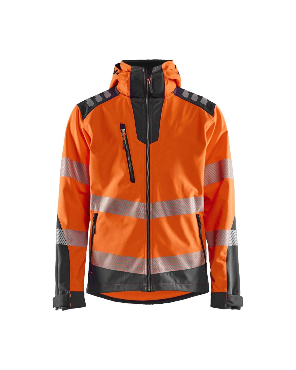 44912513 Blaklader Softshell jack High Vis - Blaklader - Jassen en bodywarmers