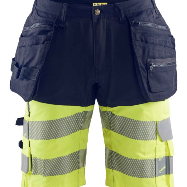 Blåkläder High Vis short - Blaklader - Broeken en shorts, Werkshorts met spijkerzakken