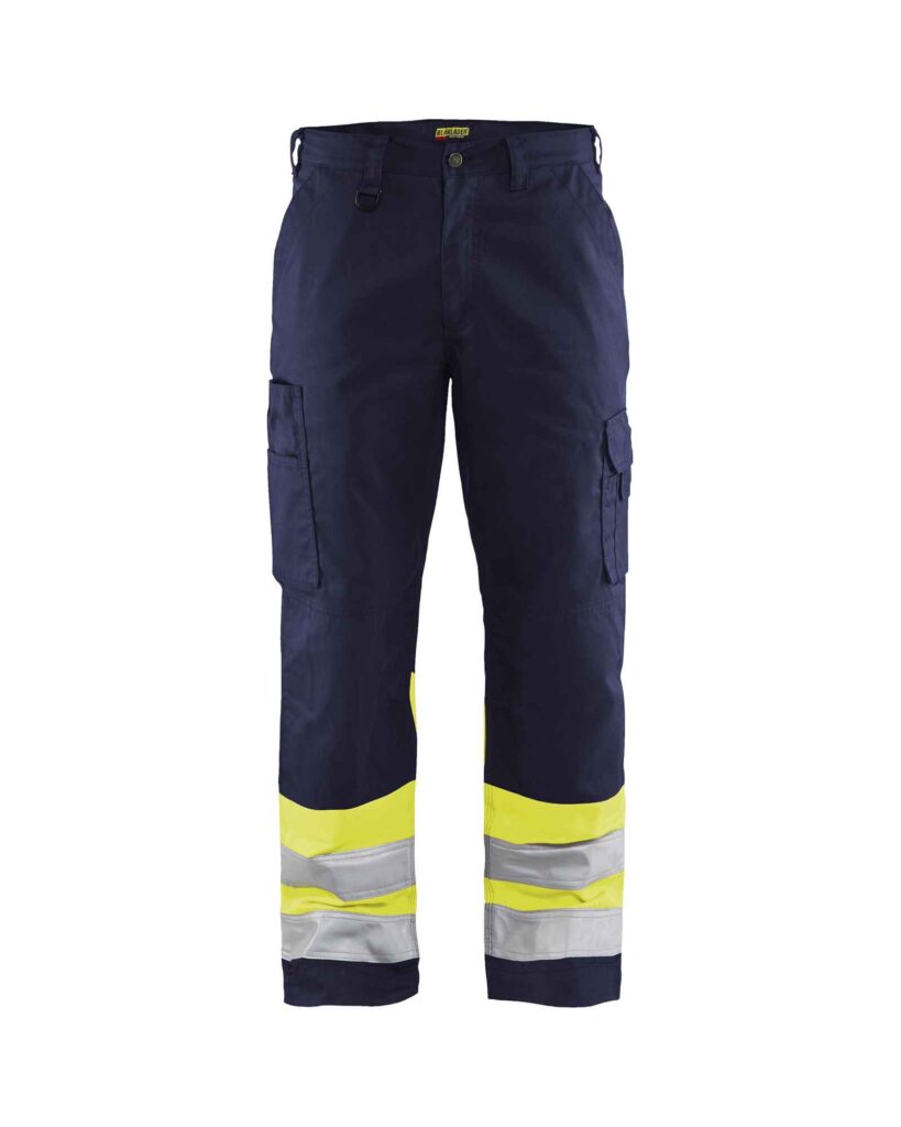 15641811 Blaklader Werkbroek High Vis - Blaklader - Broeken en shorts, Werkbroeken