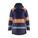 marineblauw-oranje