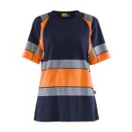 marineblauw-oranje