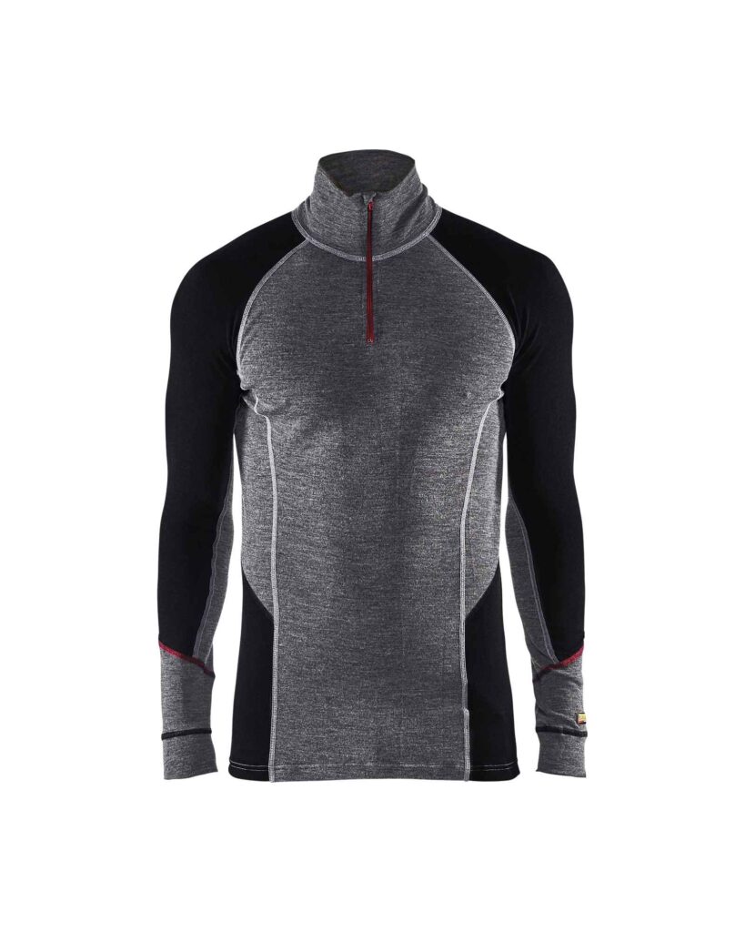 Blåkläder Onderhemd zip-neck 100% merino XWARM - Blaklader - Accessoires, Ondergoed