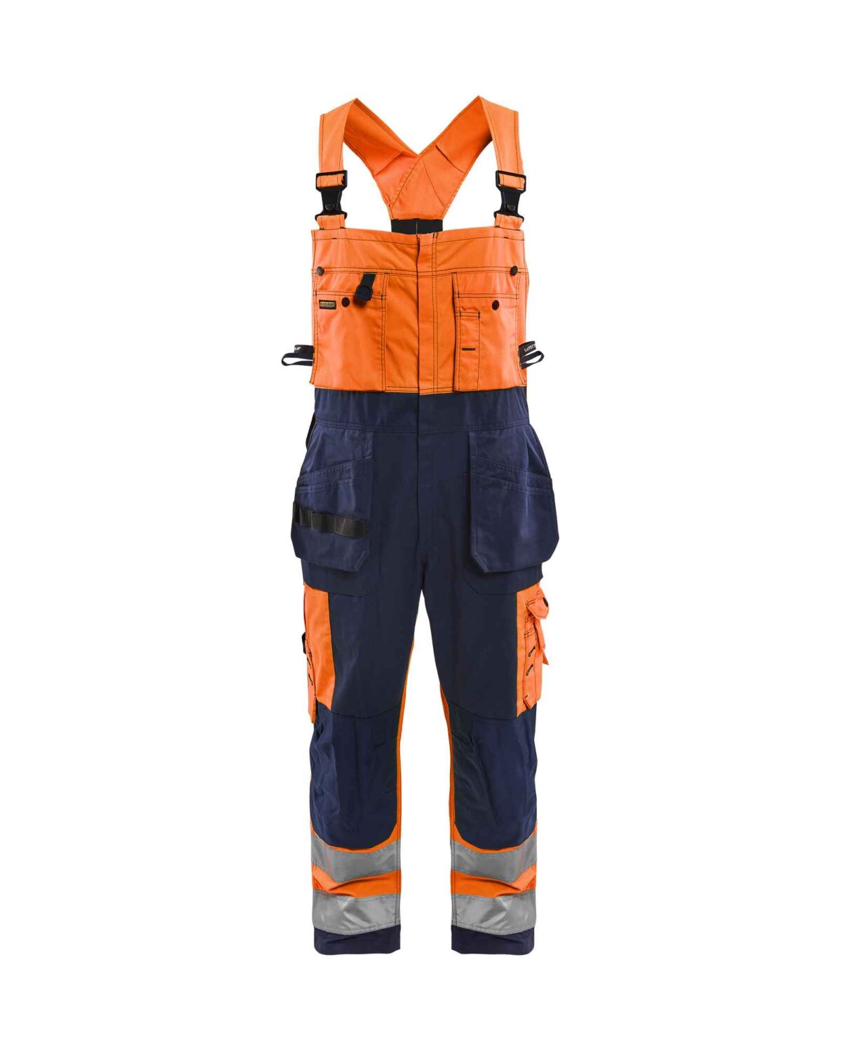 26031860 Blaklader Bretelbroek High Vis - Blaklader - Broeken en shorts, Bretelbroeken