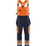 high-vis-oranje-marineblauw