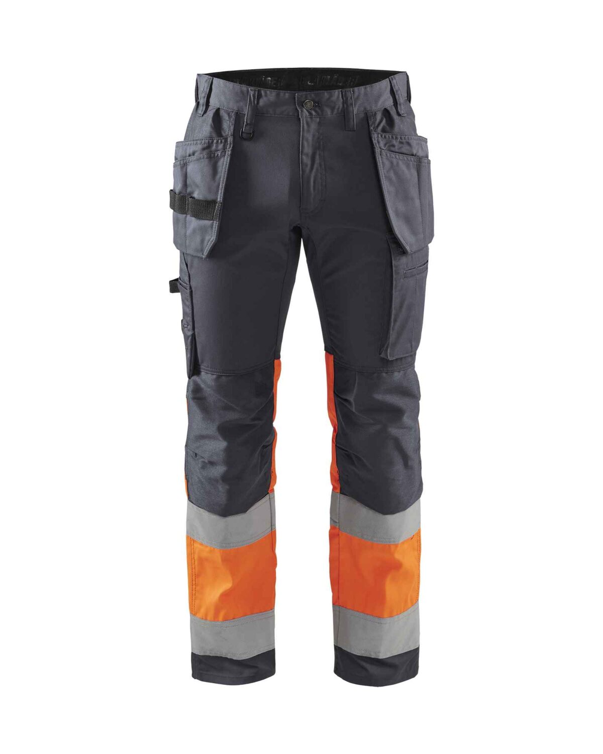 15581811 Blaklader High Vis werkbroek met stretch - Blaklader - Broeken en shorts, Werkbroeken met spijkerzakken