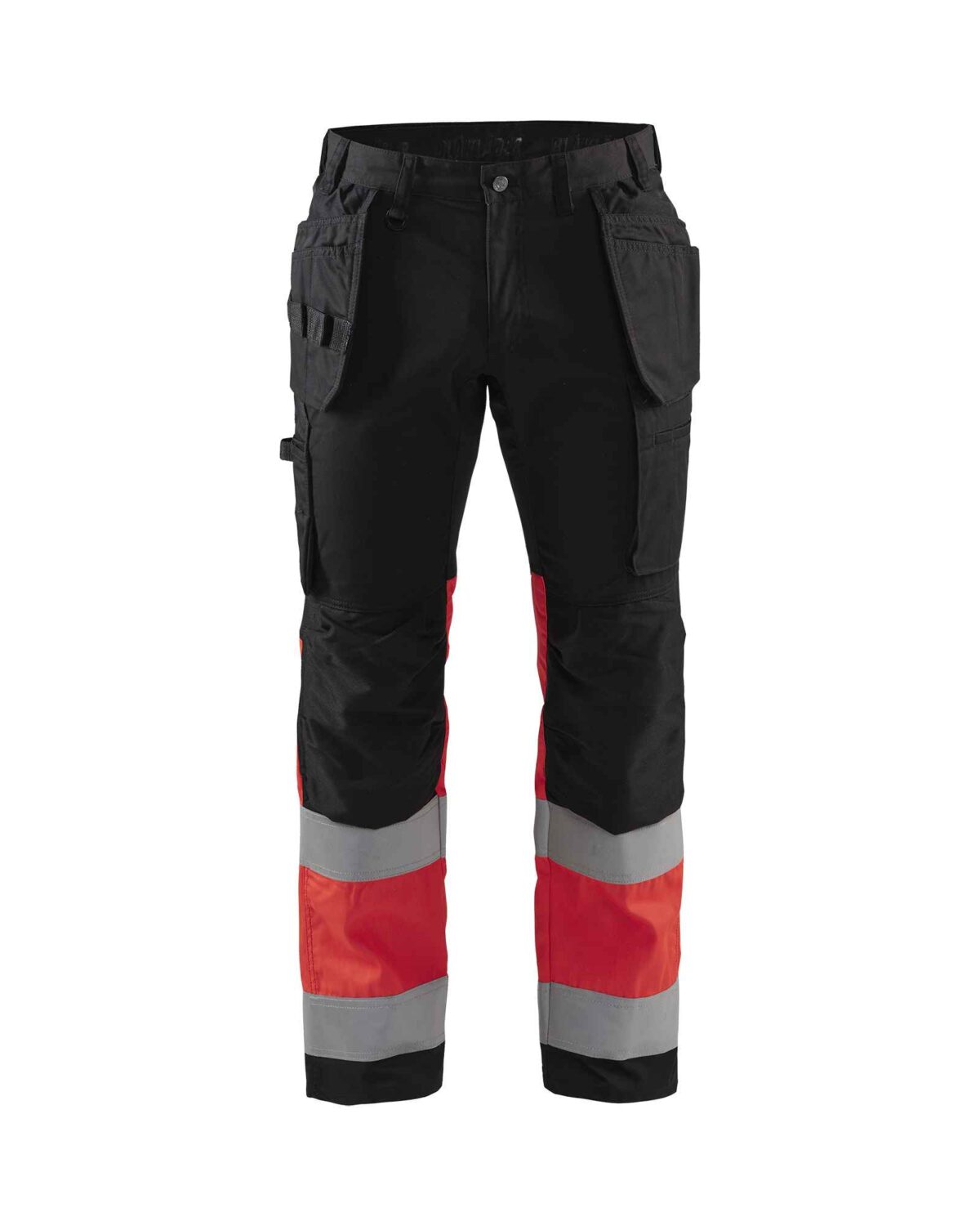 15581811 Blaklader High Vis werkbroek met stretch - Blaklader - Broeken en shorts, Werkbroeken met spijkerzakken