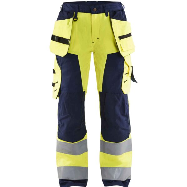 Blåkläder Dames werkbroek High Vis met spijkerzakken - Blaklader - Broeken en shorts, Werkbroeken met spijkerzakken