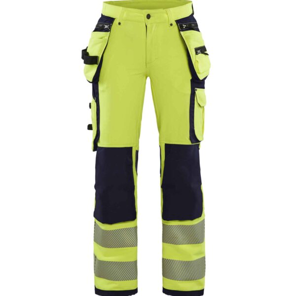 Blåkläder Dames werkbroek High Vis 4-weg stretch - Blaklader - Broeken en shorts, Werkbroeken