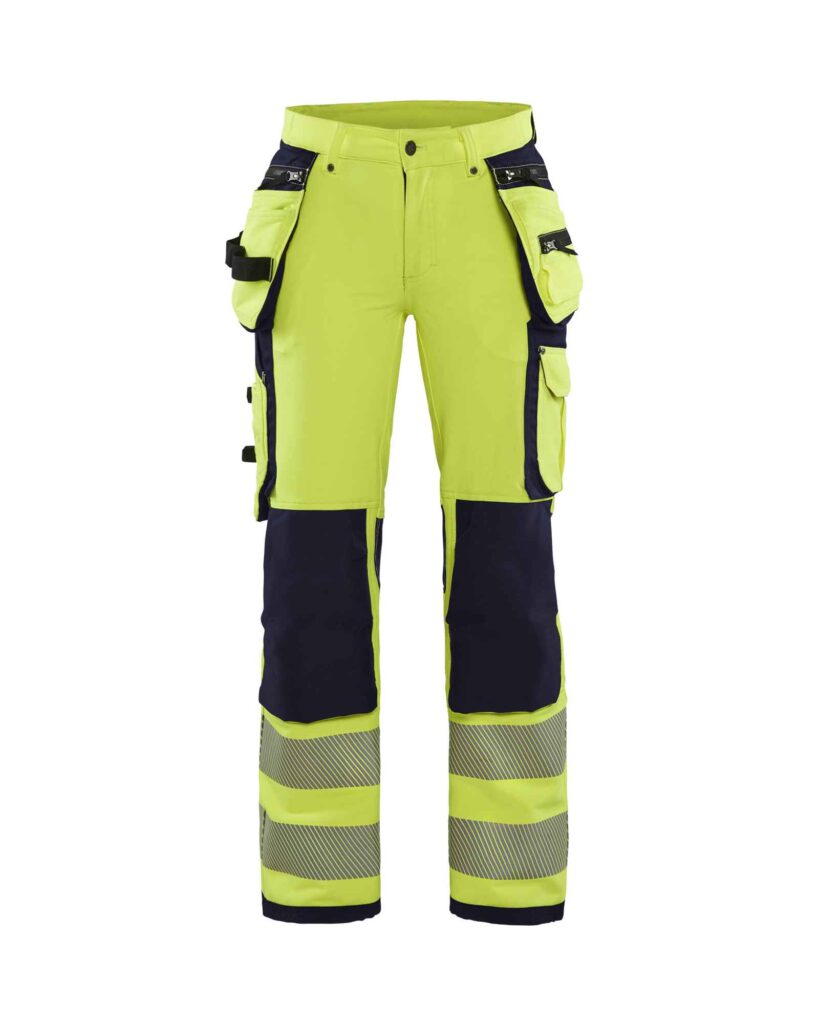 Blåkläder Dames werkbroek High Vis 4-weg stretch - Blaklader - Broeken en shorts, Werkbroeken