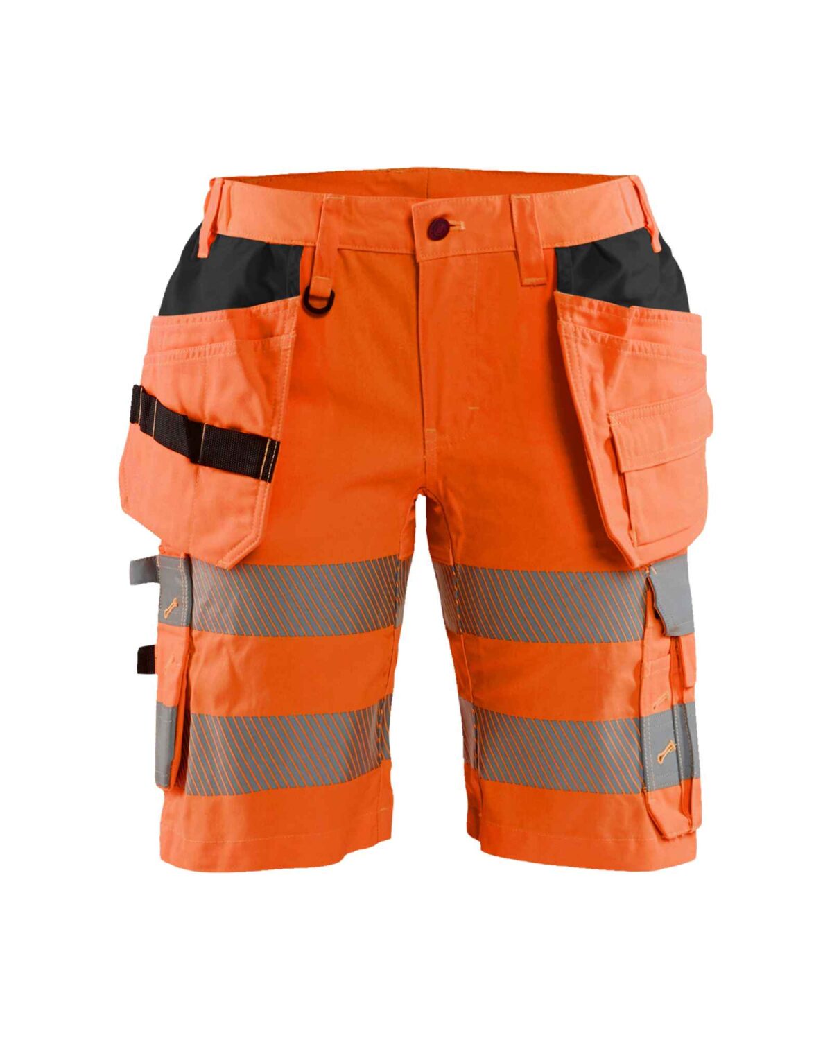 Blåkläder Damesshort High Vis met stretch - Blaklader - Broeken en shorts, Werkshorts met spijkerzakken