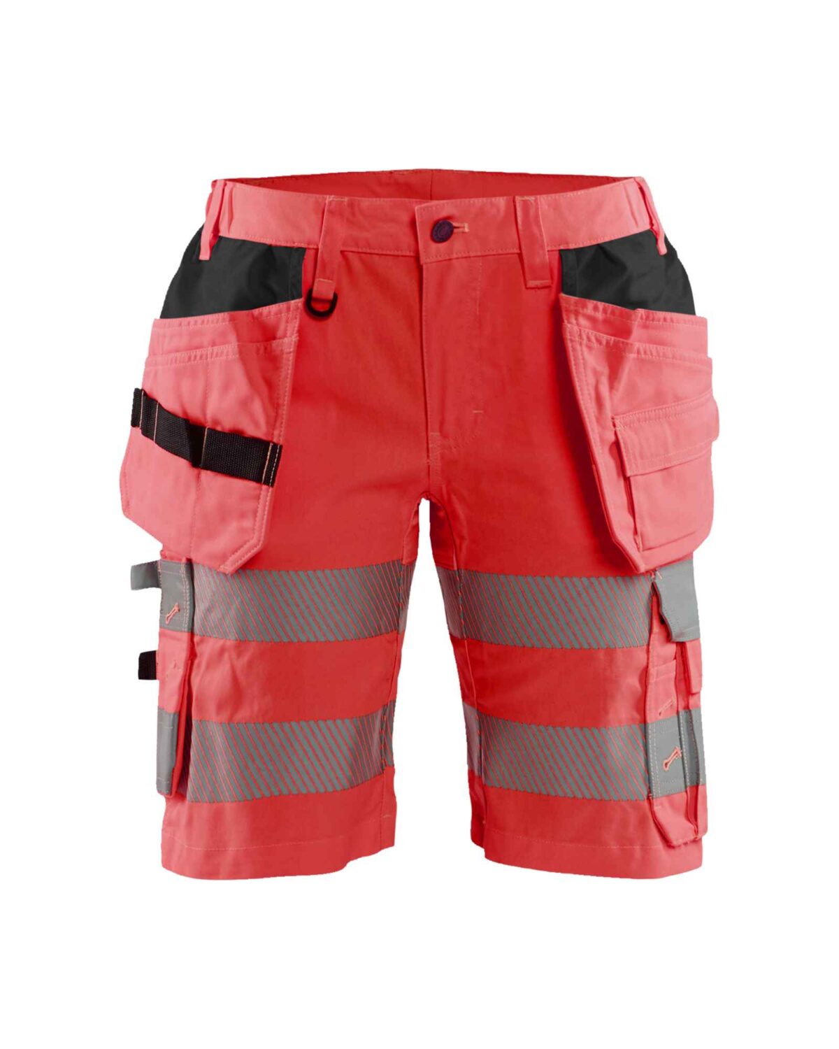 Blåkläder Damesshort High Vis met stretch - Blaklader - Broeken en shorts, Werkshorts met spijkerzakken