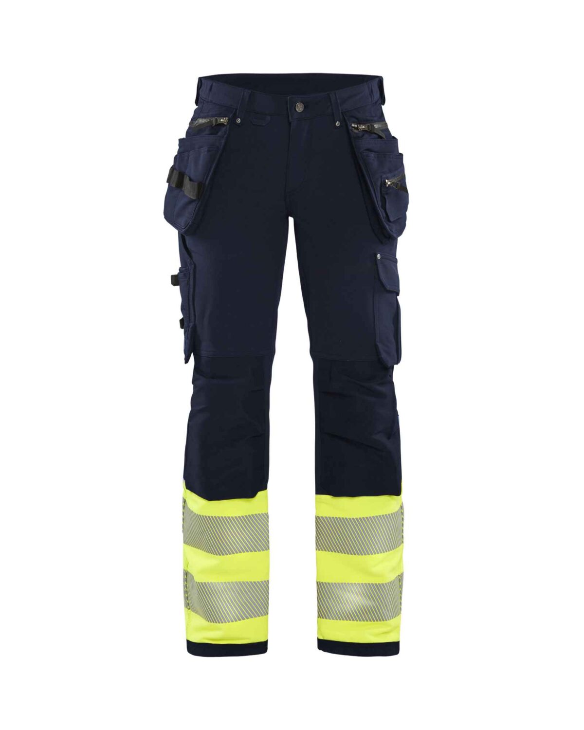 Blåkläder Dames High Vis werkbroek 4-weg stretch - Blaklader - Broeken en shorts, Werkbroeken