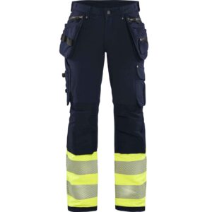 Blåkläder Dames High Vis werkbroek 4-weg stretch - Blaklader - Broeken en shorts, Werkbroeken