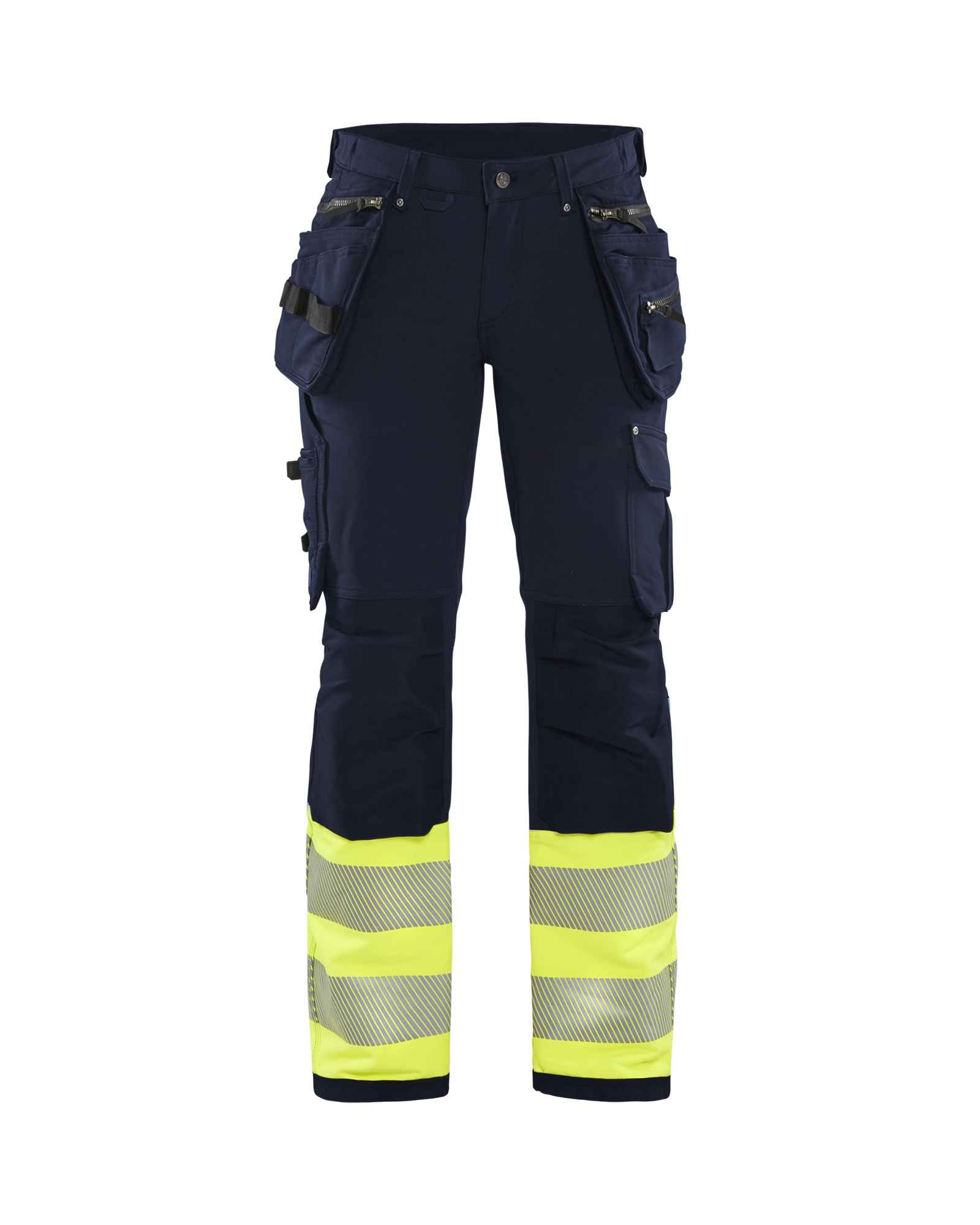 Blåkläder Dames High Vis werkbroek 4-weg stretch - Blaklader - Broeken en shorts, Werkbroeken