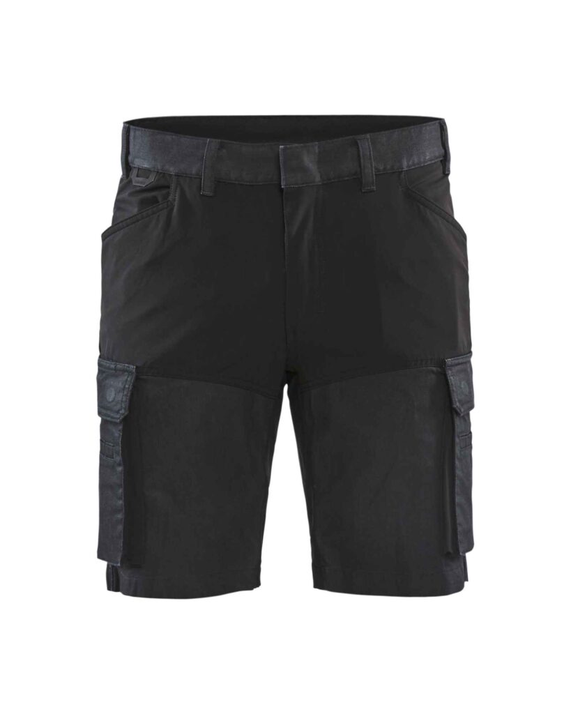 Blåkläder Service short met denim stretch - Blaklader - Broeken en shorts, Werkshorts