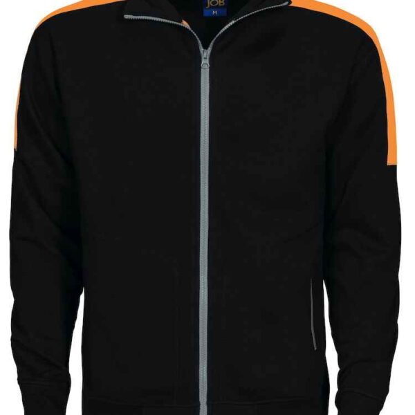 Projob Sweater Lange Rits Met Fluo Inzetstukken - Projob - Truien en sweaters, Sweaters