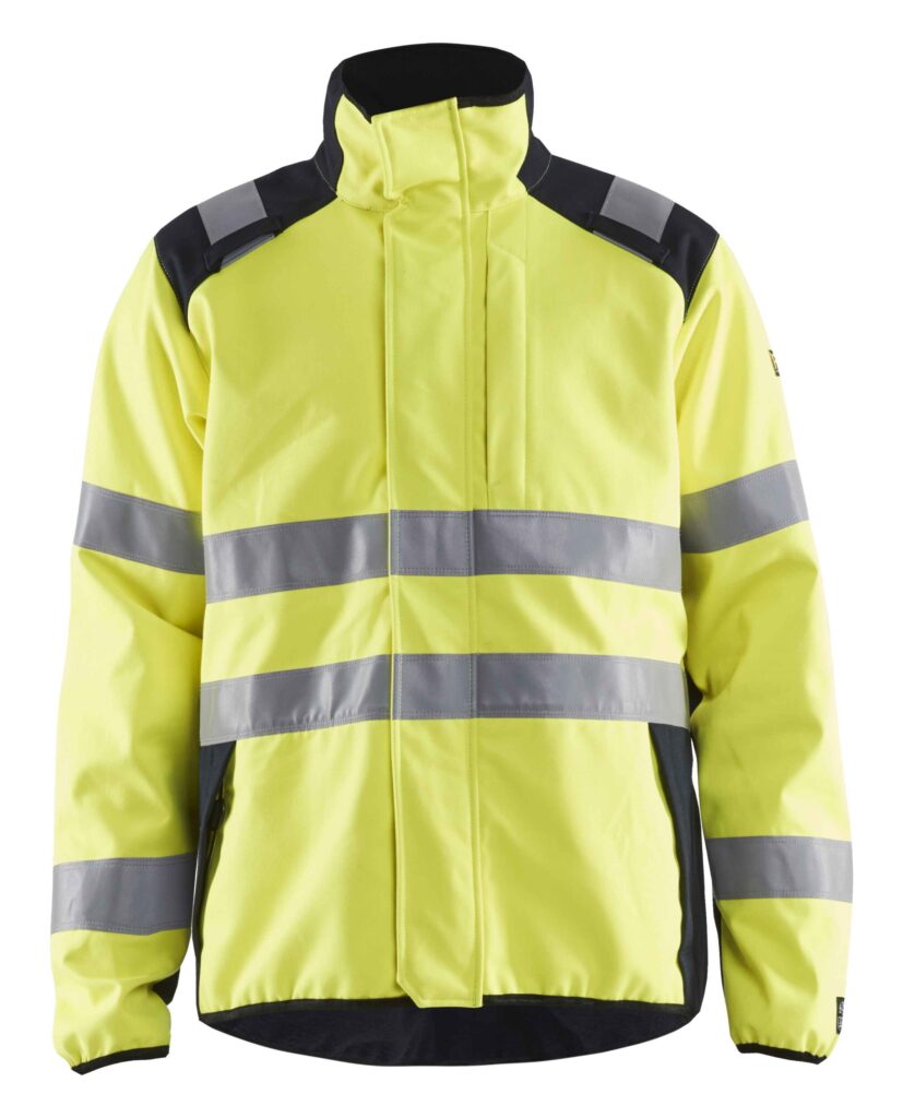 Blåkläder Multinorm softshell jack - Blaklader - Jassen en bodywarmers, Softshell werkjassen