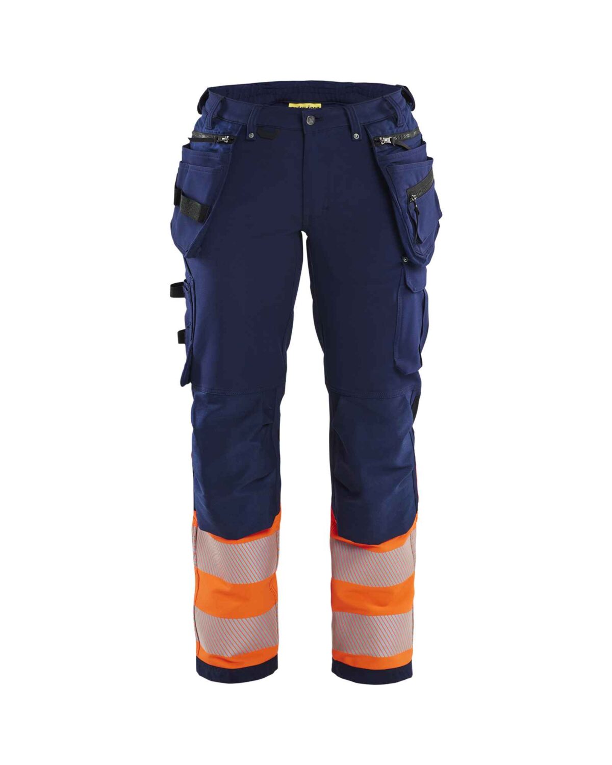 Blåkläder Dames High Vis werkbroek 4-weg stretch - Blaklader - Broeken en shorts, Werkbroeken