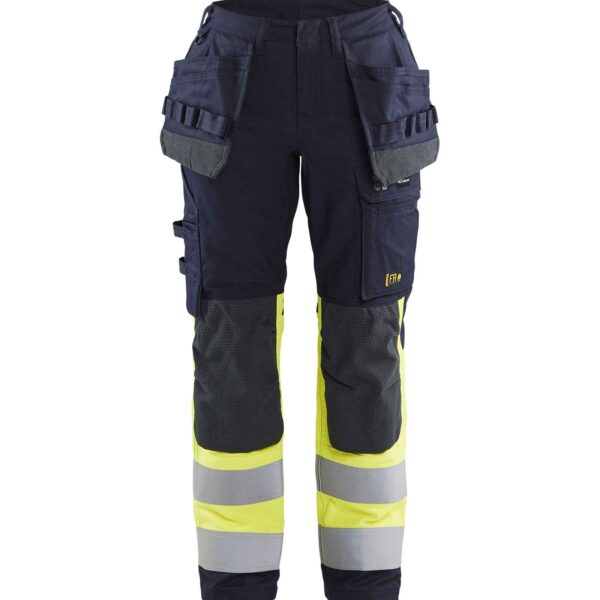 Blåkläder Multinorm Dames werkbroek stretch Inherent - Blaklader - Broeken en shorts, Werkbroeken met spijkerzakken