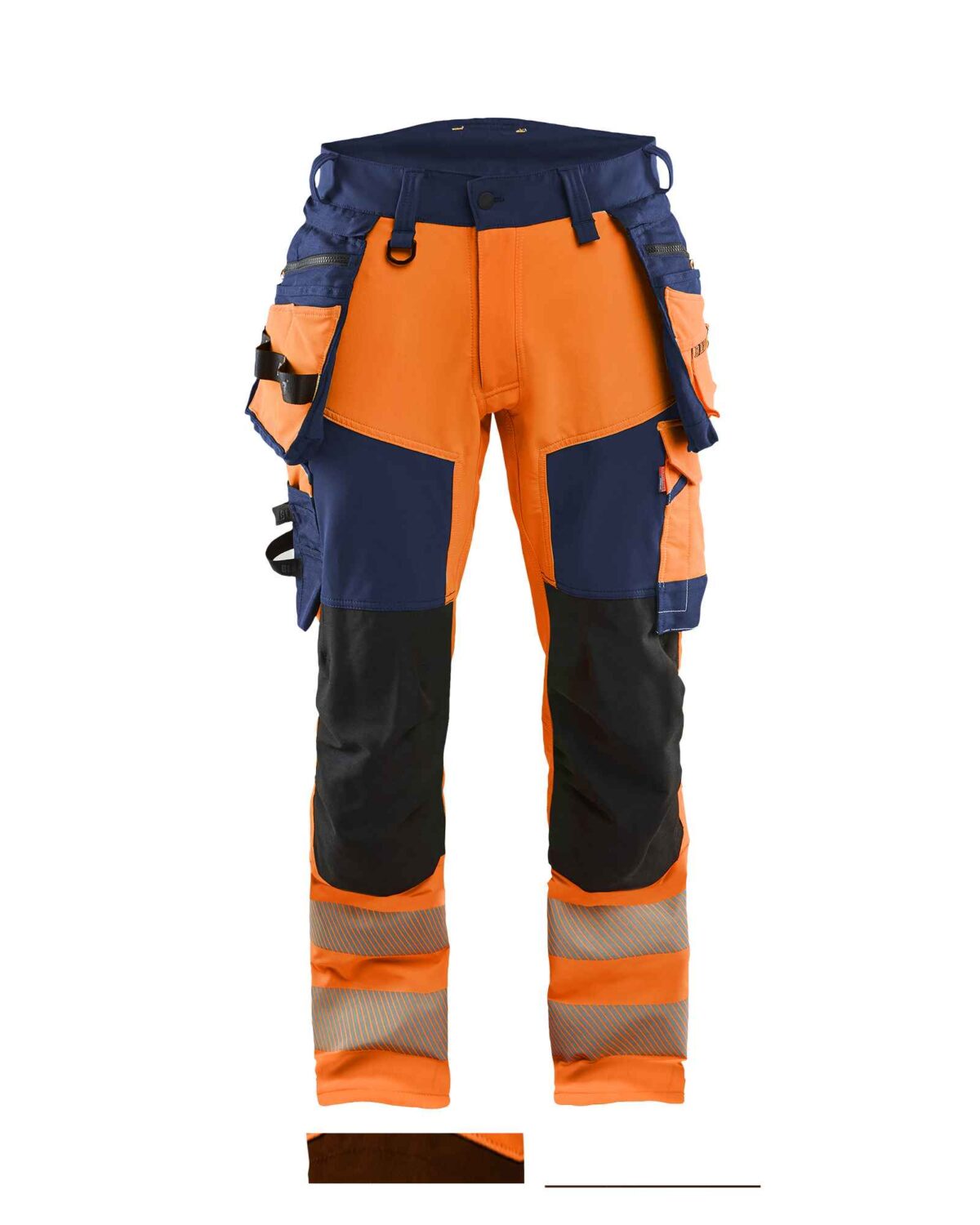 Blåkläder High Vis werkbroek 4-weg stretch - Blaklader - Broeken en shorts, Werkbroeken met spijkerzakken