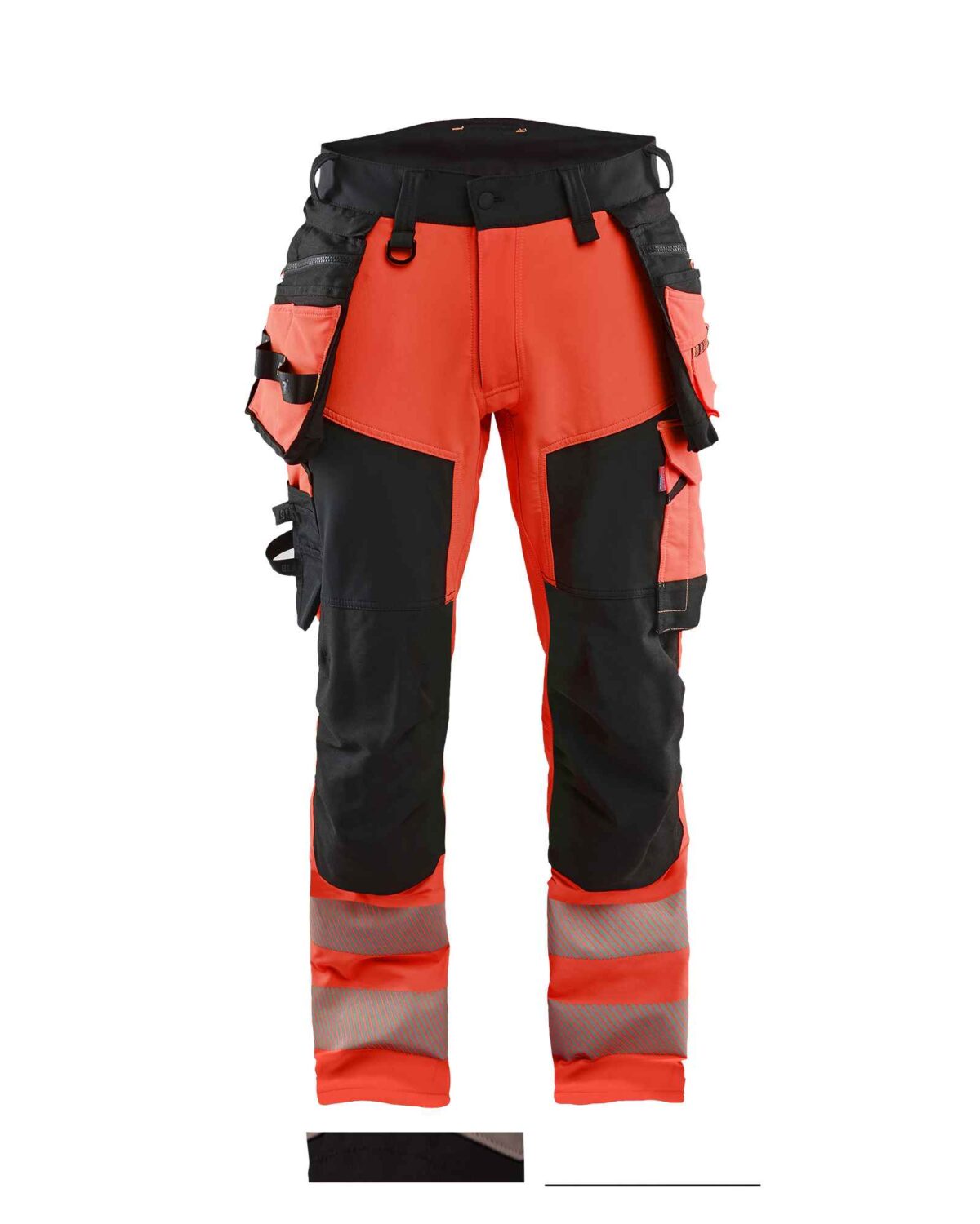 Blåkläder High Vis werkbroek 4-weg stretch - Blaklader - Broeken en shorts, Werkbroeken met spijkerzakken