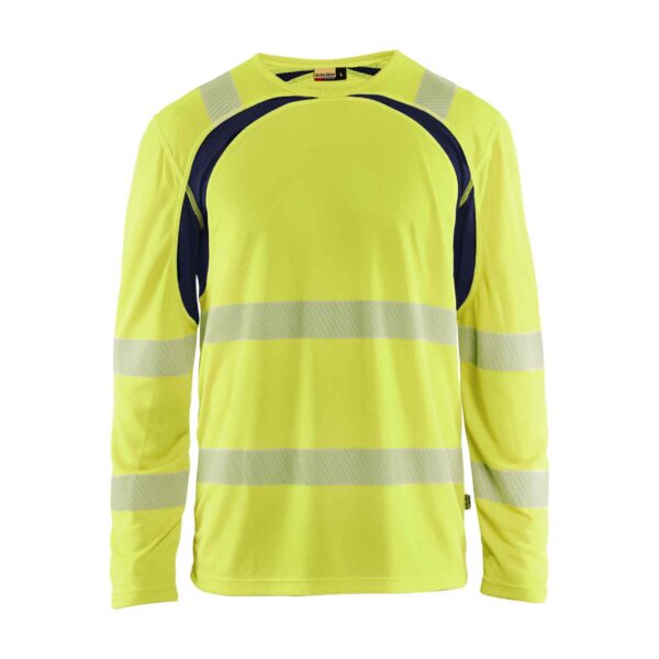 Blåkläder UV-T-shirt lange mouwen High Vis - Blaklader - T-shirts en polo's, T-shirts met lange mouwen
