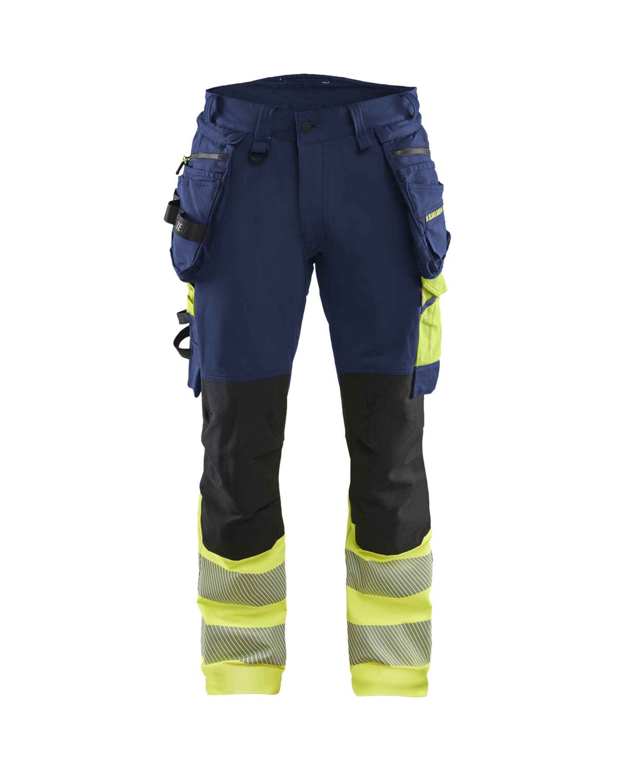 Blåkläder High Vis werkbroek 4-weg stretch - Blaklader - Broeken en shorts, Werkbroeken met spijkerzakken