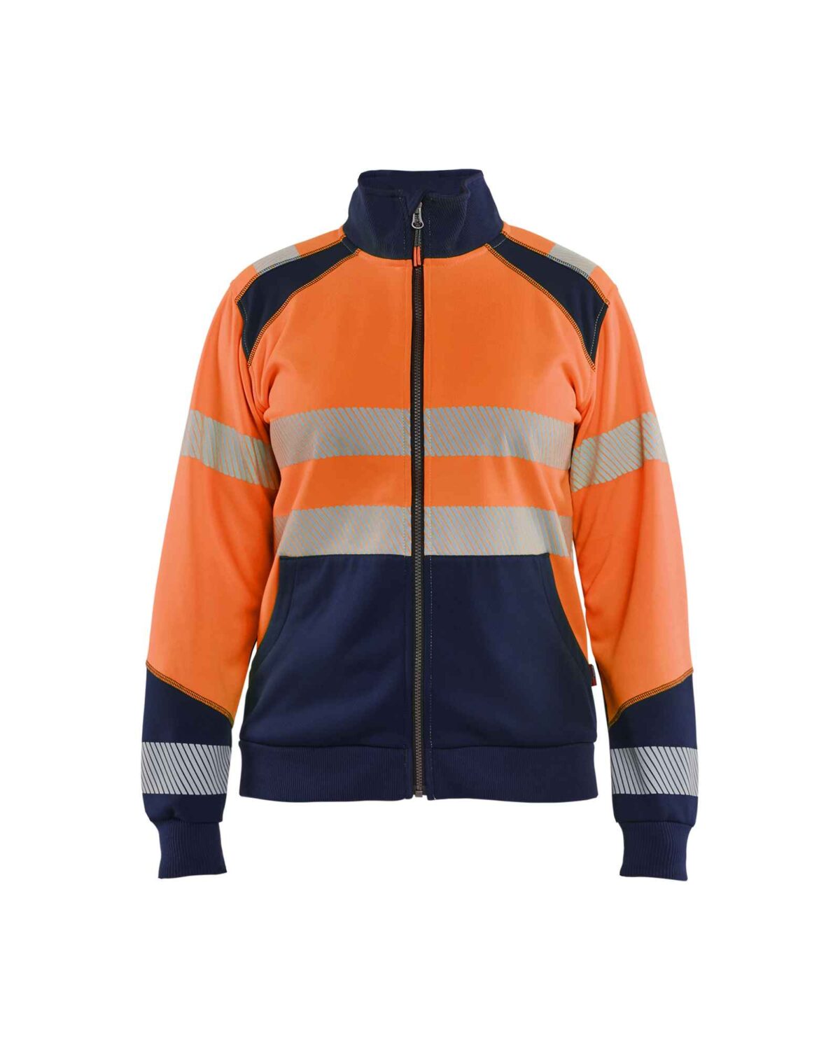 Blåkläder Dames sweatshirt met rits High Vis - Blaklader - Truien en sweaters, Sweaters