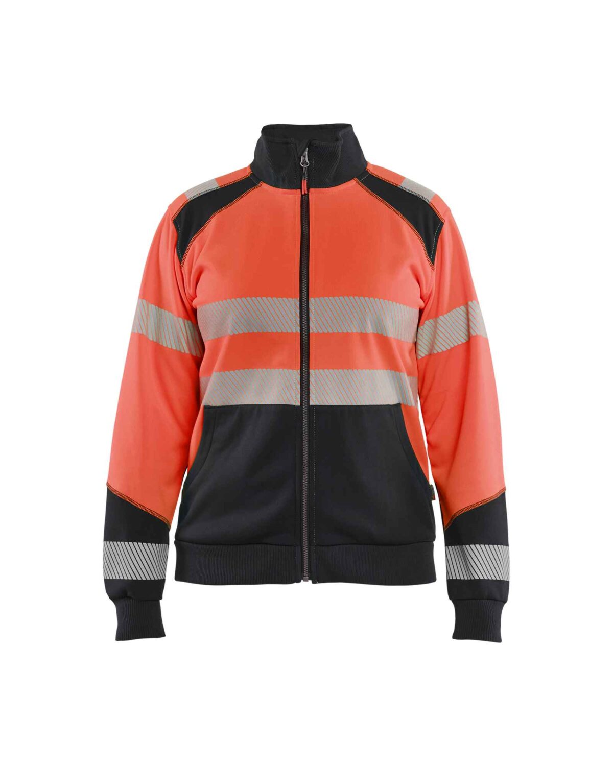 Blåkläder Dames sweatshirt met rits High Vis - Blaklader - Truien en sweaters, Sweaters
