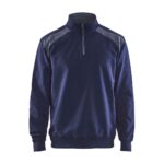 marineblauw-grijs