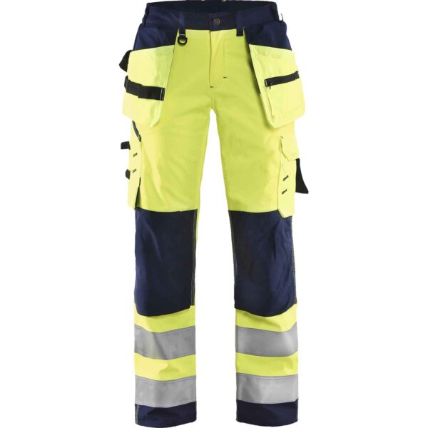 Blåkläder Dames Softshell werkbroek High Vis - Blaklader - Broeken en shorts, Werkbroeken