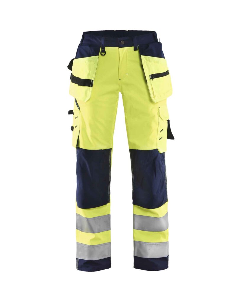 Blåkläder Dames Softshell werkbroek High Vis - Blaklader - Broeken en shorts, Werkbroeken