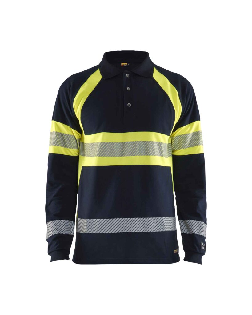 Blåkläder Multinorm polo piqué lange mouw - Blaklader - T-shirts en polo's, Polo's met lange mouwen