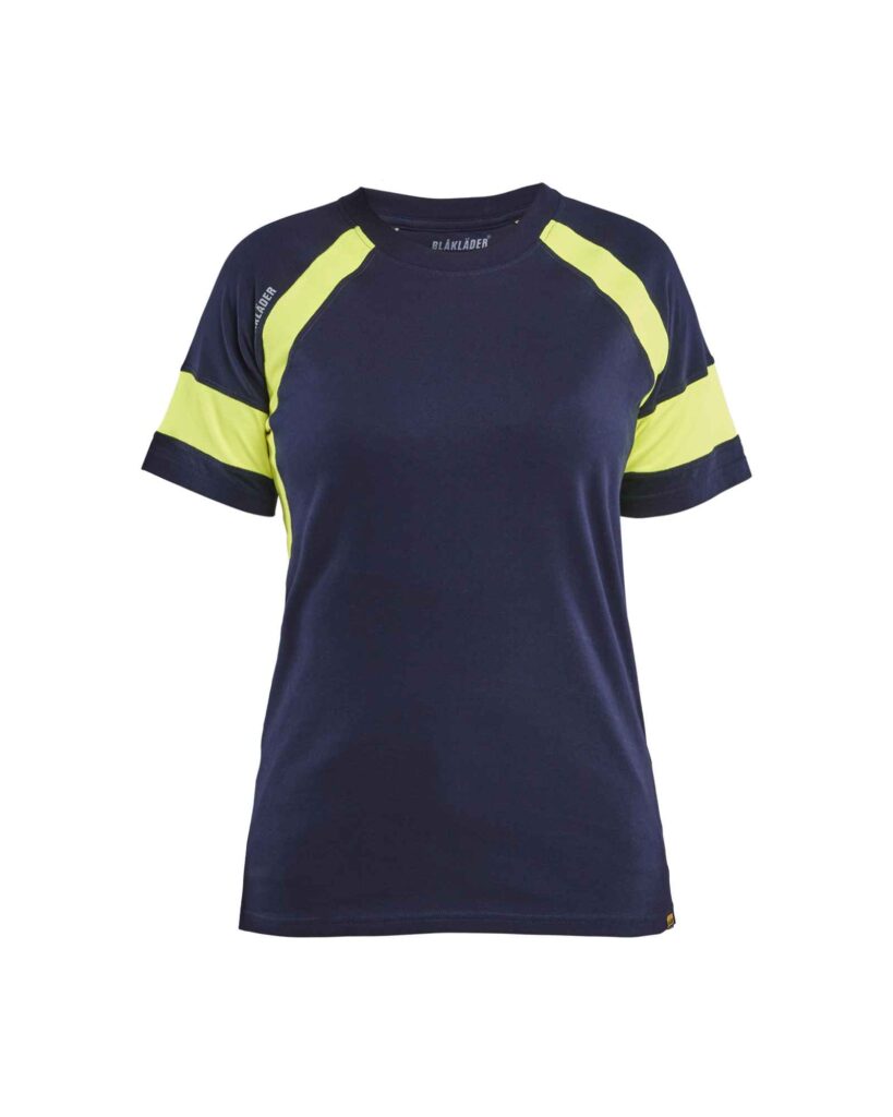 Blåkläder Dames T-shirt Visible - Blaklader - T-shirts en polo's, T-shirts met ronde hals