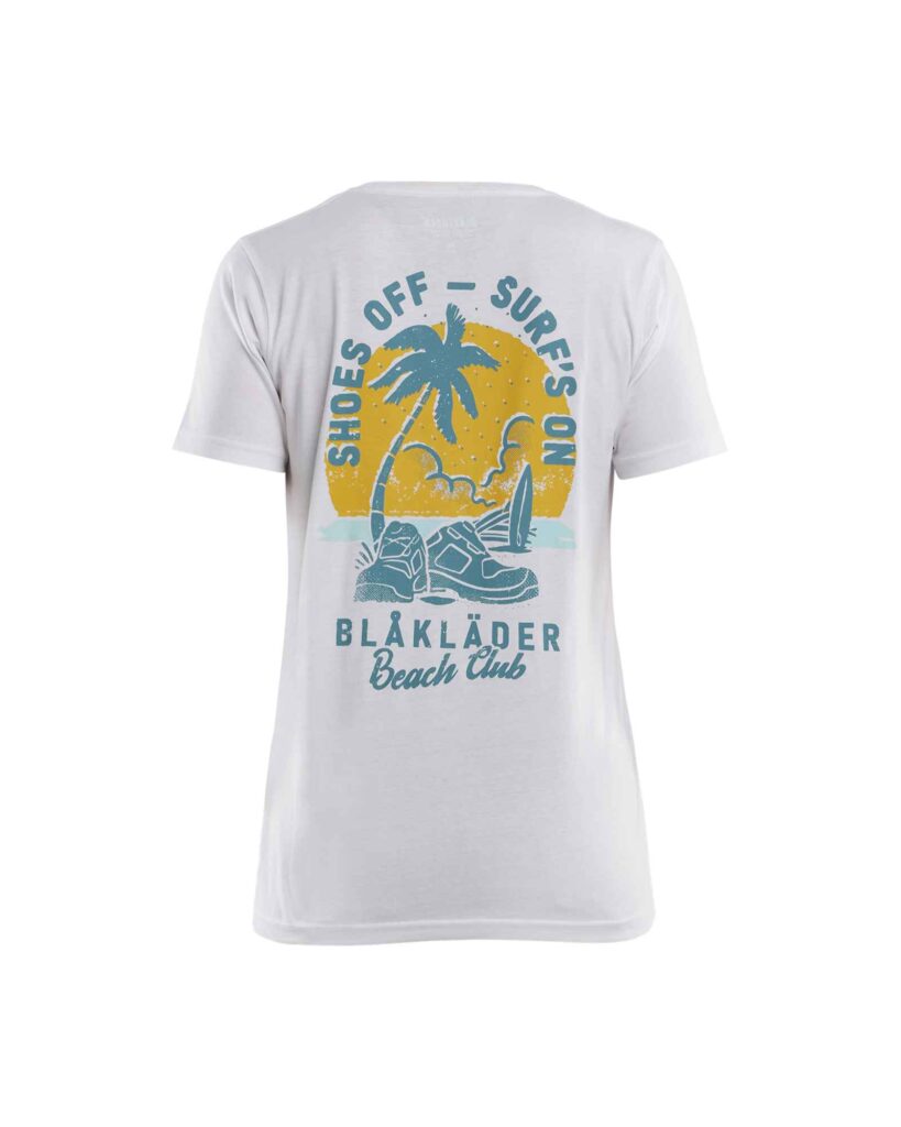 Blåkläder Dames T-shirt Blåkläder Beach Club - Blaklader - T-shirts en polo's, T-shirts met ronde hals