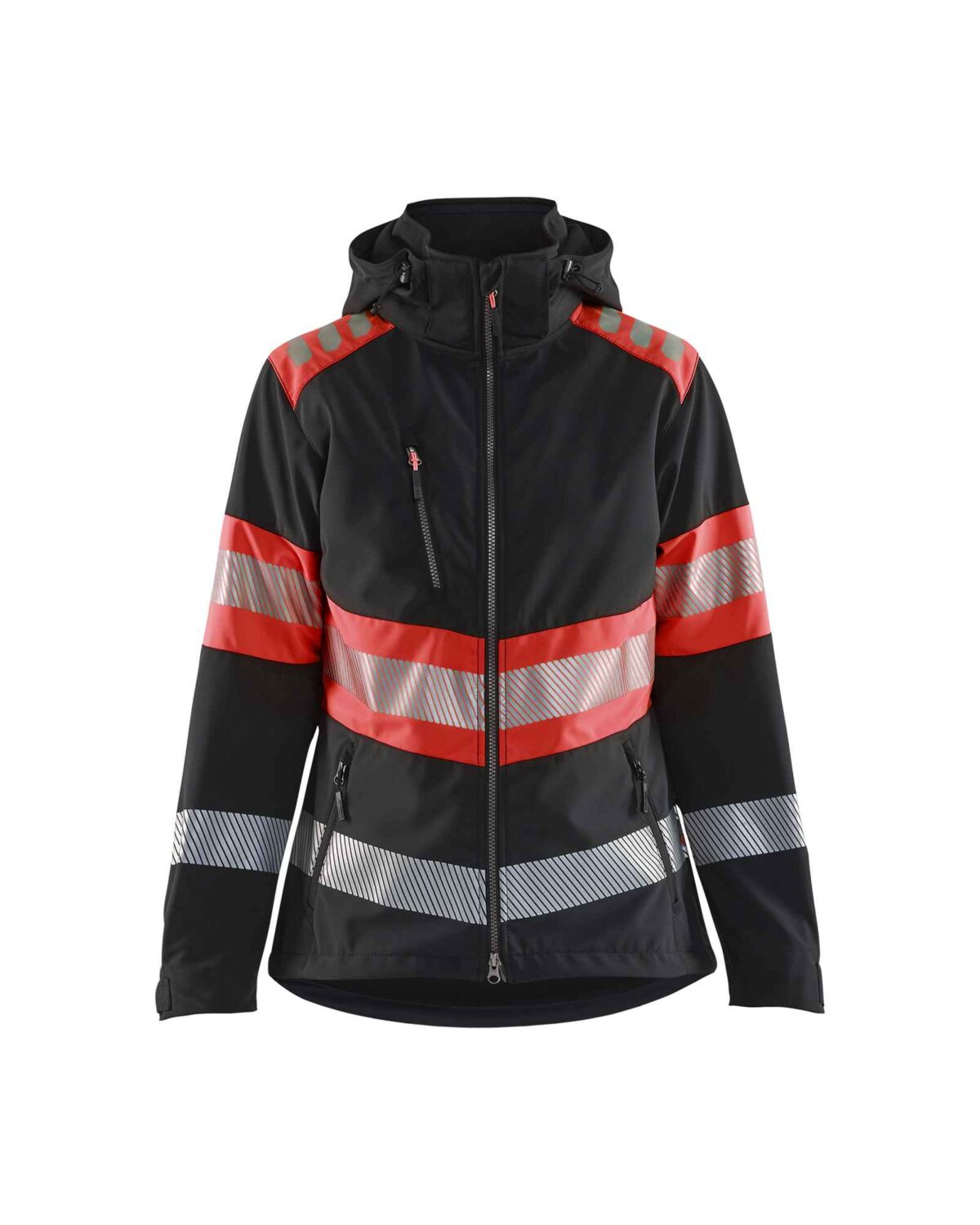 Blåkläder Dames Softshell Jack High Vis - Blaklader - Jassen en bodywarmers, Softshell werkjassen