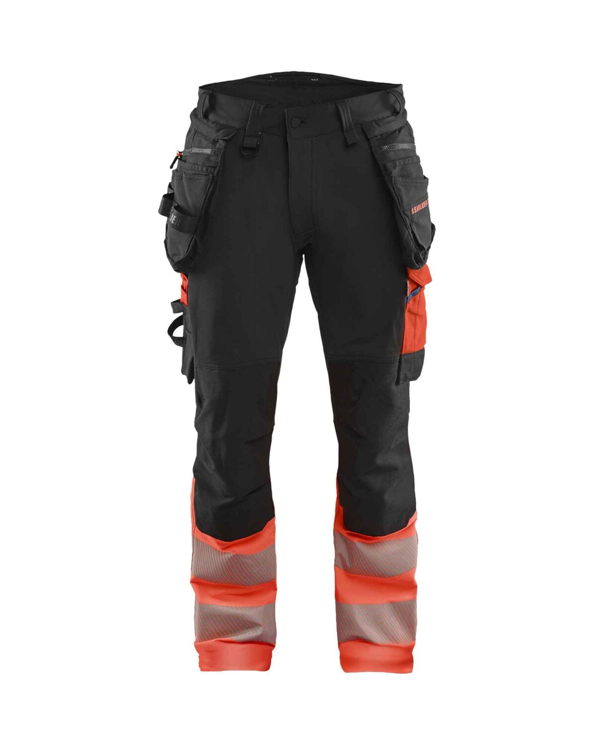 Blåkläder High Vis werkbroek 4-weg stretch - Blaklader - Broeken en shorts, Werkbroeken met spijkerzakken