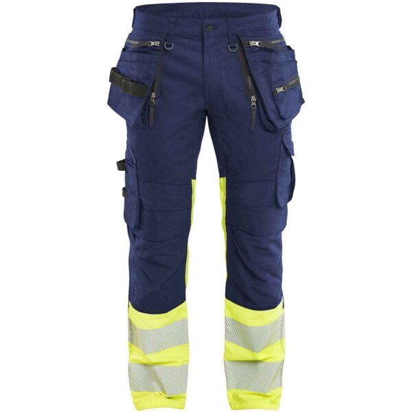 Blåkläder High Vis Werkbroek Stretch - Blaklader - Broeken en shorts, Werkbroeken