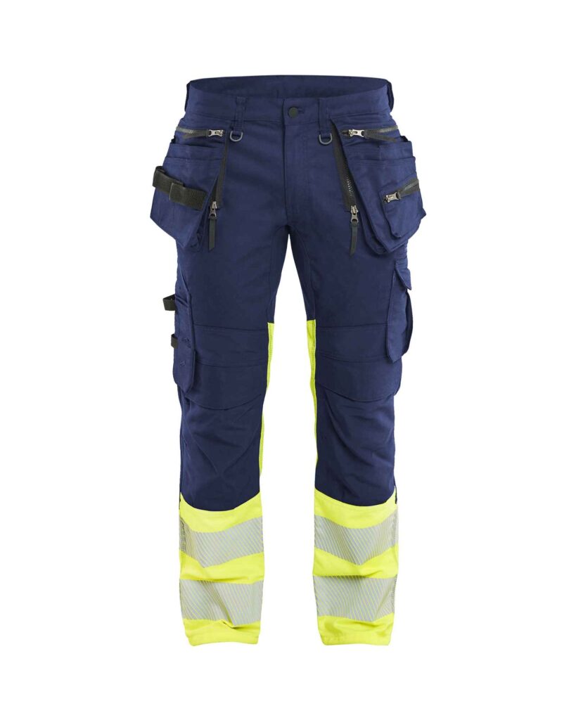 Blåkläder High Vis Werkbroek Stretch - Blaklader - Broeken en shorts, Werkbroeken