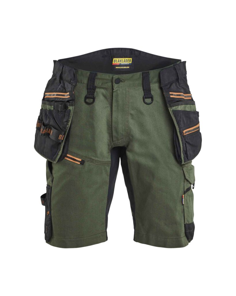 Blåkläder Short 2-weg Stretch - Blaklader - Broeken en shorts, Werkshorts met spijkerzakken