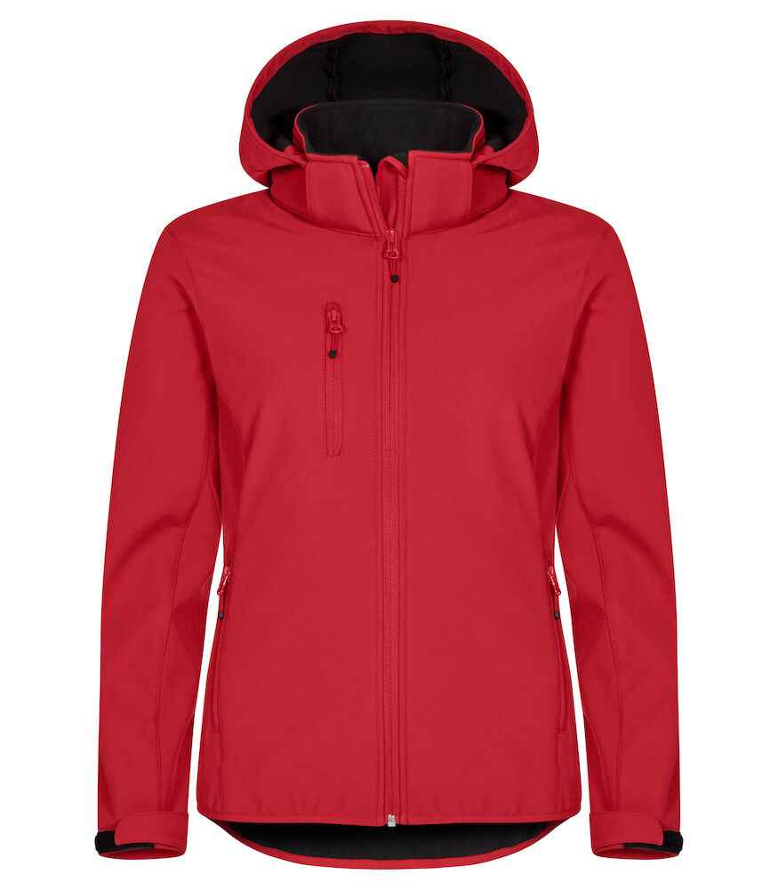 Clique Classic Softshell Hoody Jacket Women - Clique - Jassen en bodywarmers, Softshell jassen