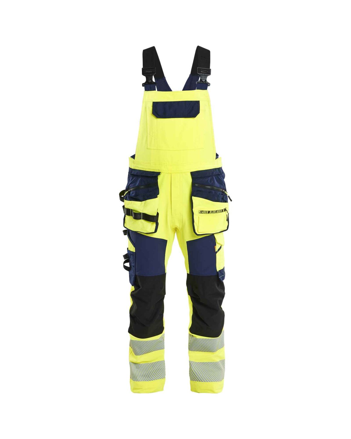 Blåkläder High Vis Bretelbroek 4-weg stretch - Blaklader - Broeken en shorts, Bretelbroeken