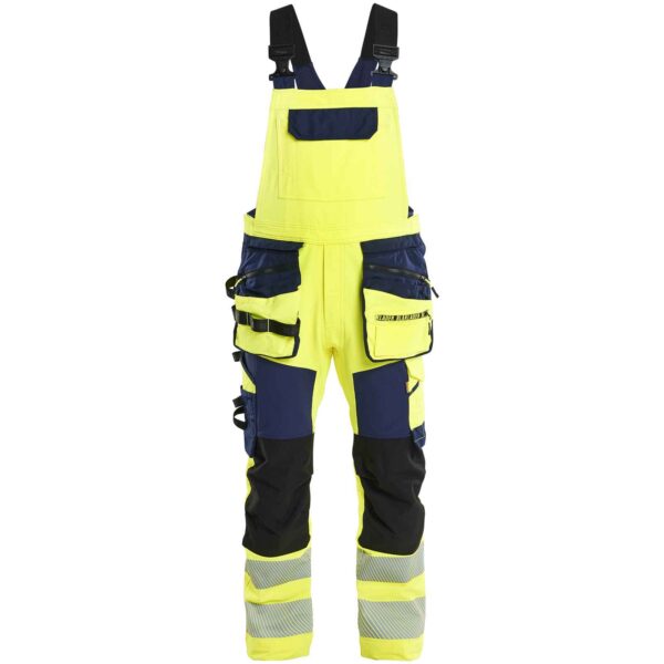 Blåkläder High Vis Bretelbroek 4-weg stretch - Blaklader - Broeken en shorts, Bretelbroeken