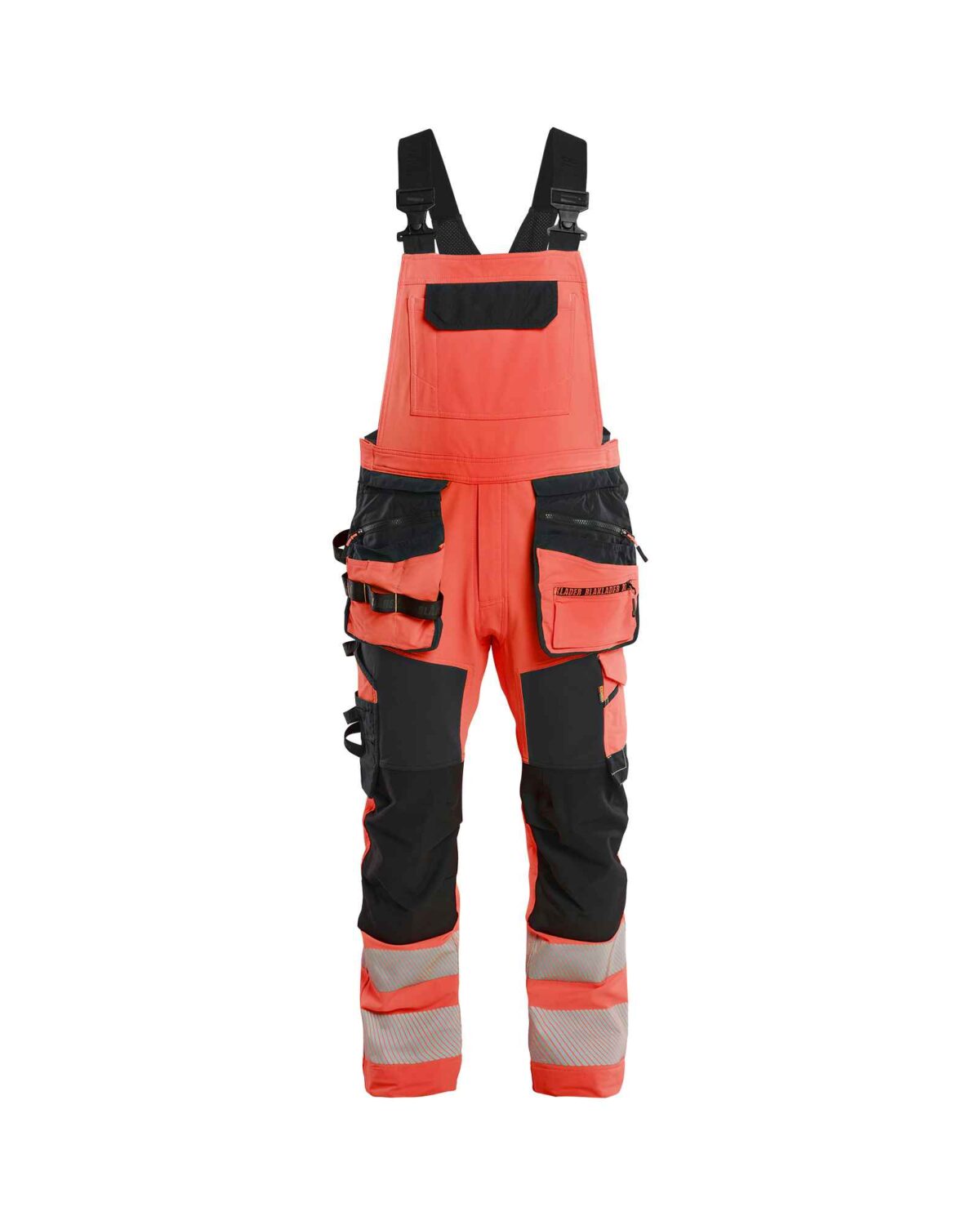 Blåkläder High Vis Bretelbroek 4-weg stretch - Blaklader - Broeken en shorts, Bretelbroeken