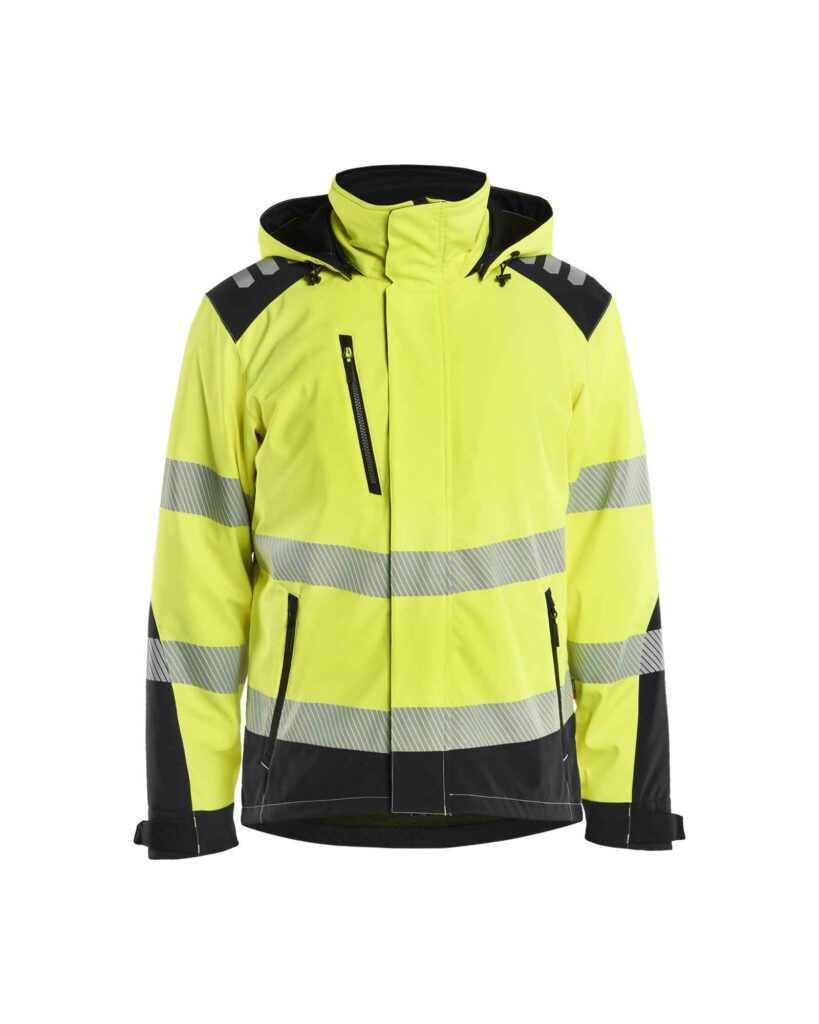 Blåkläder High Vis Lichtgewicht Softshell Winterjas - Blaklader - Jassen en bodywarmers, Softshell werkjassen