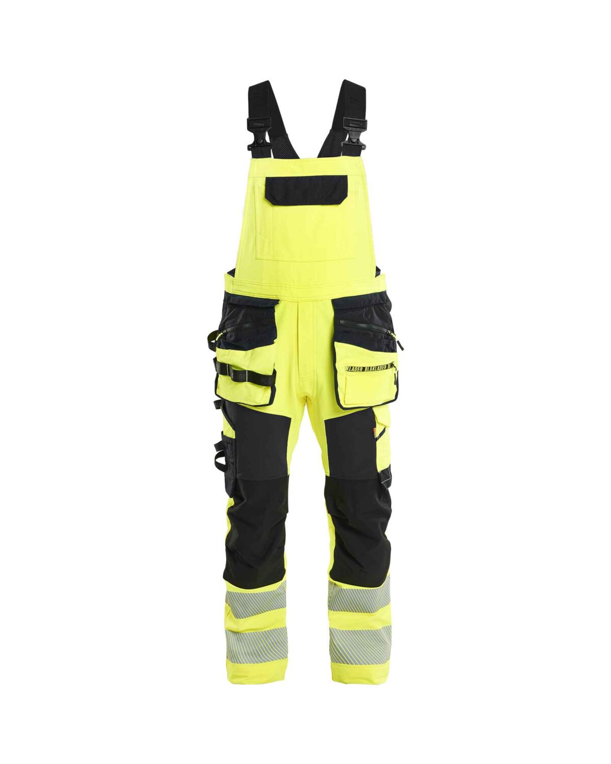 Blåkläder High Vis Bretelbroek 4-weg stretch - Blaklader - Broeken en shorts, Bretelbroeken